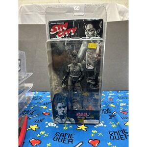 NECA Sin City Series 1 Gail with Uzi & Handcuffs Action Figure New